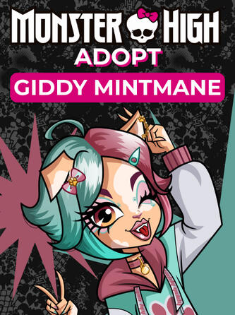 SOLD OUT Monster High Adopt Giddy Mintmane